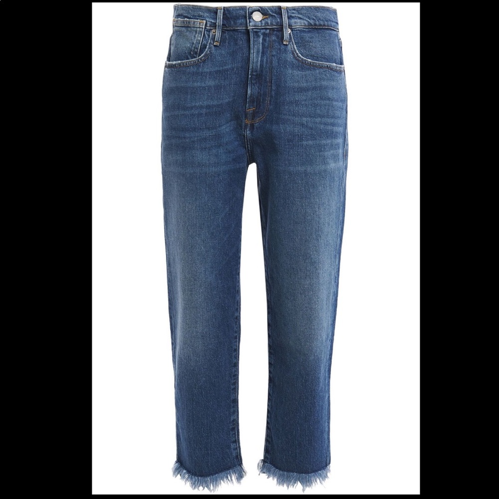 FRAME Denim Le Stevie crop. New with tags